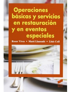 OPERACIONES BASICAS RESTAURACION EVENTOS ESPECIALES