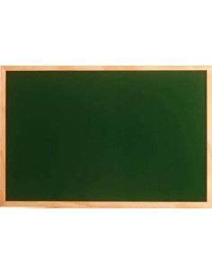 Pizarra verde 40x60cm con marco de pino faibo