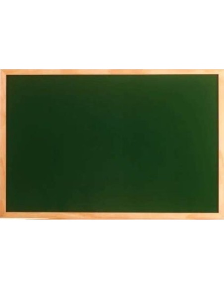 Pizarra verde 40x60cm con marco de pino faibo