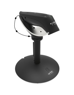 S740 Lector de códigos de barras portátil 1D/2D LED Negro