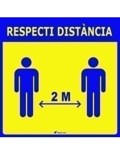 VINILO PARED 25x25 RESPECTI DISTANCIA