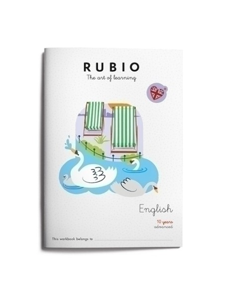 CUADERNO RUBIO A4  ENGLISH ADVANCED 10 - Pack de 5 unidades