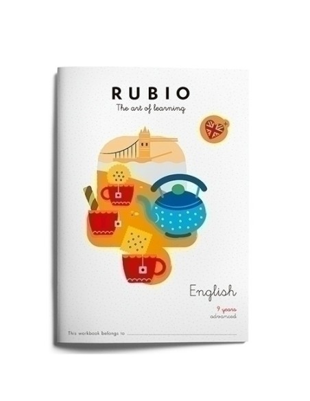 CUADERNO RUBIO A4  ENGLISH ADVANCED 9 - Pack de 5 unidades