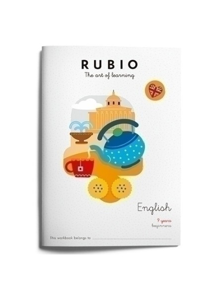 CUADERNO RUBIO A4  ENGLISH BEGINNERS 9 - Pack de 5 unidades