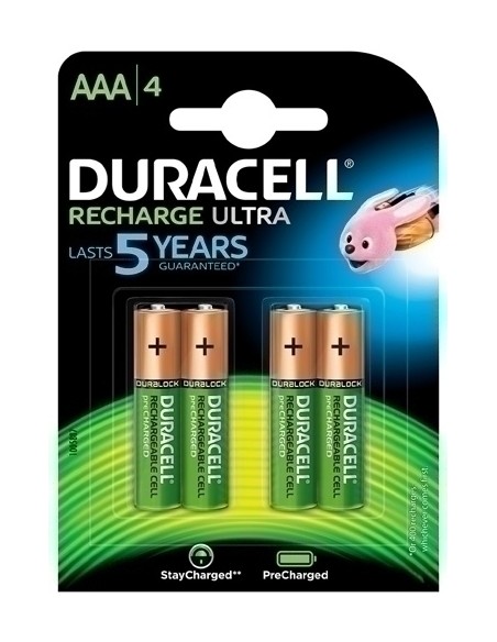 PILAS DURACELL RECARGABLES DX2400 B/4