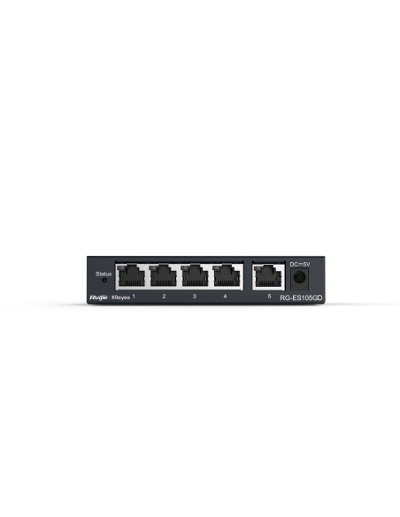 RG-ES105GD switch No administrado Gigabit Ethernet (10/100/1000) Negro
