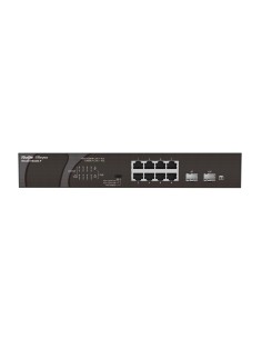 RG-ES110GDS-P switch No administrado Gigabit Ethernet (10/100/1000) Energía sobre Ethernet (PoE) Negro