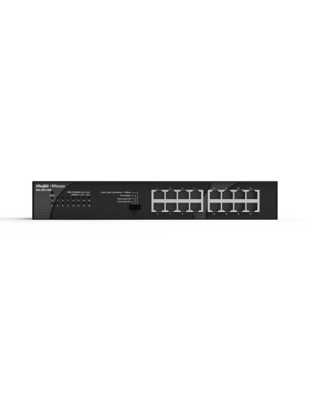 RG-ES116G switch No administrado Gigabit Ethernet (10/100/1000) Negro