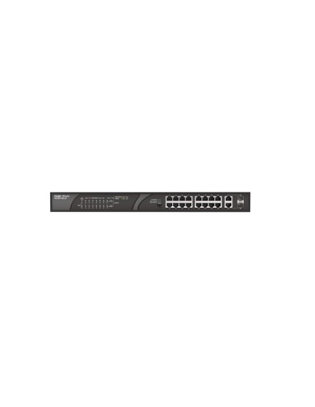 RG-ES118S-LP switch No administrado Fast Ethernet (10/100) Energía sobre Ethernet (PoE) Negro