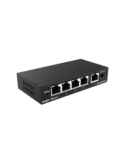RG-ES205GC switch Gestionado L2 Gigabit Ethernet (10/100/1000) Negro
