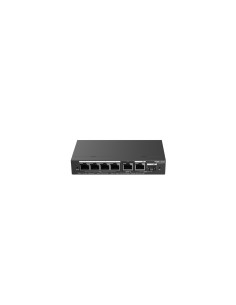 RG-ES206GS-P switch Gestionado L2 Gigabit Ethernet (10/100/1000) Energía sobre Ethernet (PoE) Negro