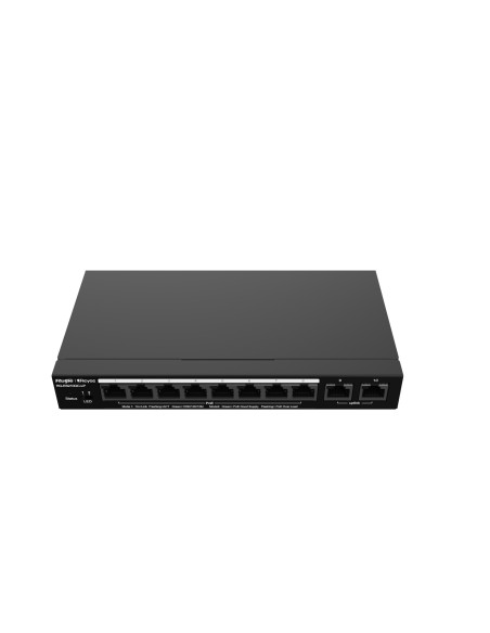 RG-ES210GC-LP switch Gestionado L2 Gigabit Ethernet (10/100/1000) Energía sobre Ethernet (PoE) Negro