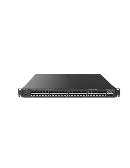 RG-NBS3100-48GT4SFP-P switch Gestionado L2 Gigabit Ethernet (10/100/1000) Energía sobre Ethernet (PoE) Negro