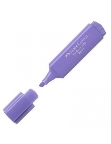 C 10 marcador fluorescente textliner 46 lila faber castell