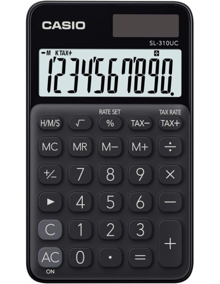 Calculadora de bolsillo sl 310uc color negro