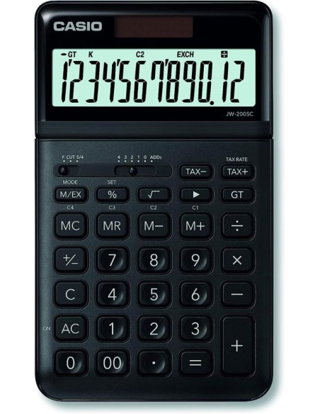 Calculadora sobremesa jw200sc color negro