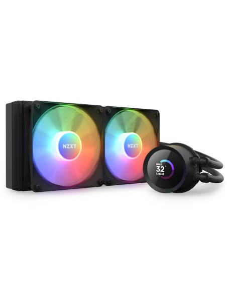 Kraken 240 RGB Procesador Sistema de refrigeración líquida todo en uno 12 cm Negro 1 pieza(s)