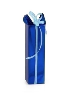 PAPEL REGALO COLIBRI 30x30 AZUL MATE