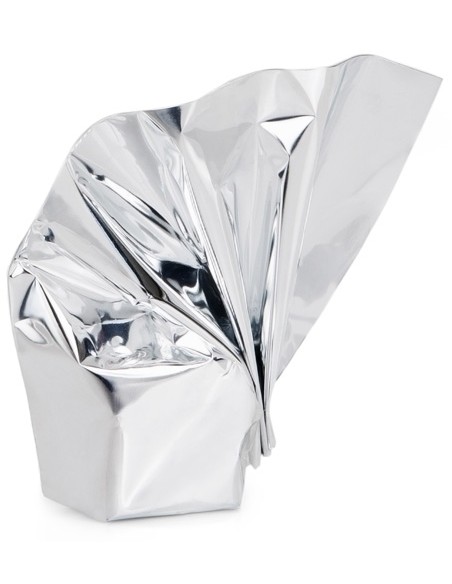 PAPEL REGALO COLIBRI 30x30 PLATA METALIZ