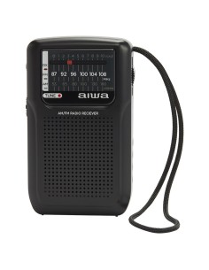 RS-33 radio Portátil Analógica Negro