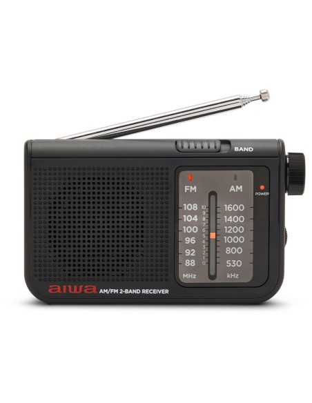 RS-55BK radio Personal Analógica Negro
