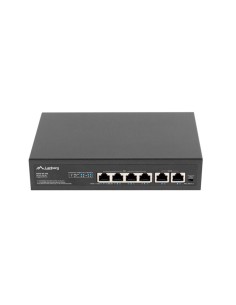 RSFE-4P-2FE-60 switch No administrado Fast Ethernet (10/100) Energía sobre Ethernet (PoE) 1U Negro