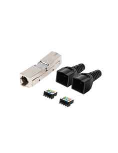PL2S6-6000TL conector RJ-45 Negro