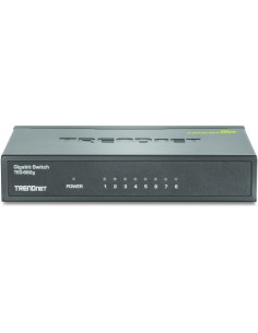 GREENnet No administrado Gigabit Ethernet (10/100/1000) Negro