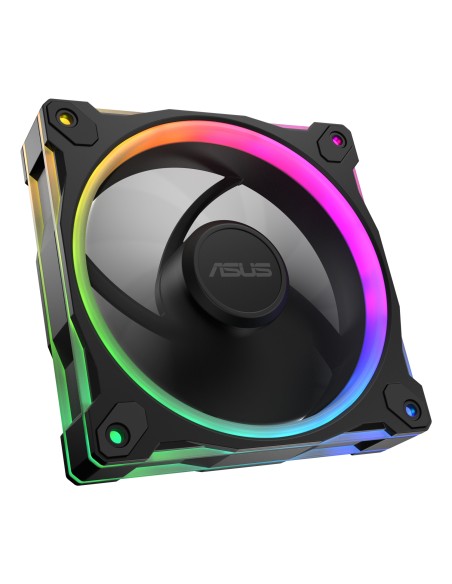 Prime MR120 Fan ARGB Black Carcasa del ordenador Ventilador 12 cm Negro
