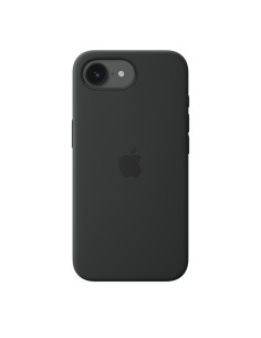 Funda de silicona con MagSafe para el iPhone 17e - Negro