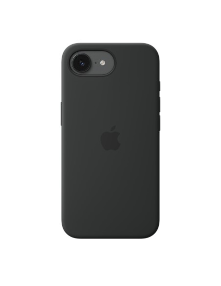 Funda de silicona con MagSafe para el iPhone 17e - Negro