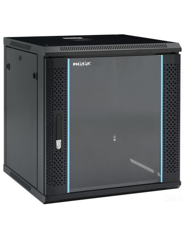 Rack mural 19" Pro 12U 600x600 Montado - PHO 3112