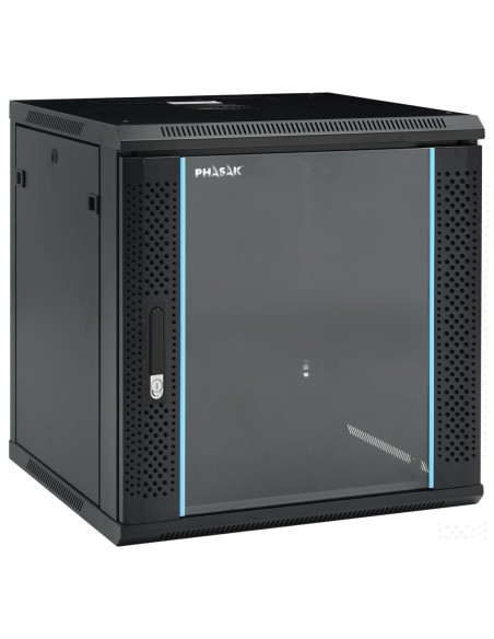 Rack mural 19" Pro 12U 600x600 Montado - PHO 3112