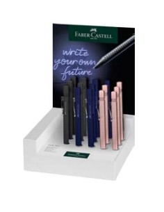 144130 bolígrafo Azul Bolígrafo de punta retráctil con pulsador Extra-grueso 15 pieza(s)