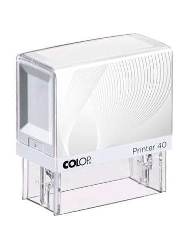 COLOP PRINTER 40 G7 23X59MM BLANCO/AZUL