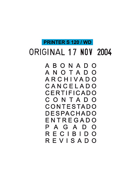 COP FORM.FECHADOR S-120 WD S100.S120WD.1