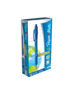 FlexGrip Ultra RT Azul Bolígrafo de punta retráctil con pulsador Medio 1 pieza(s) S0190433