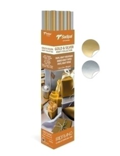 PAPEL EMB.KRAFT SADIP.ORO/PLT.1x3 EXP.25