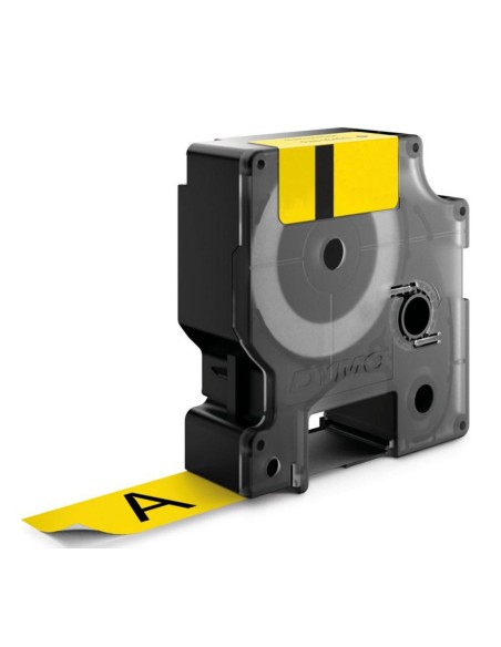 12mm RHINO Coloured Vinyl cinta para impresora de etiquetas D1