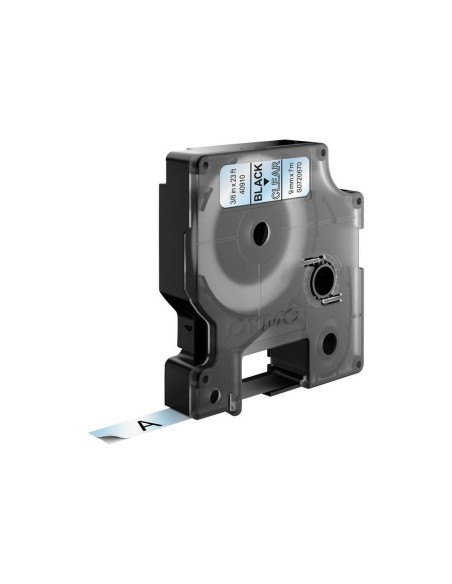 D1 - Etiquetas estándar - Negro en claro - 9mm x 7m