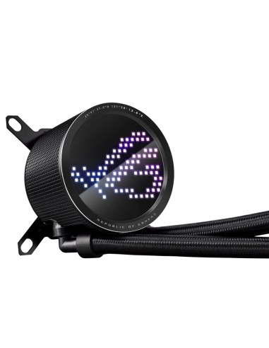 ROG Ryuo III 240 ARGB Procesador Kit de refrigeración líquida 12 cm Negro