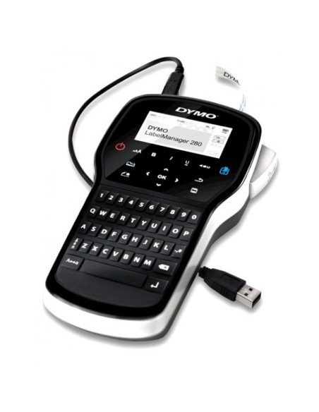 LabelManager 280 impresora de etiquetas Transferencia térmica D1 QWERTY
