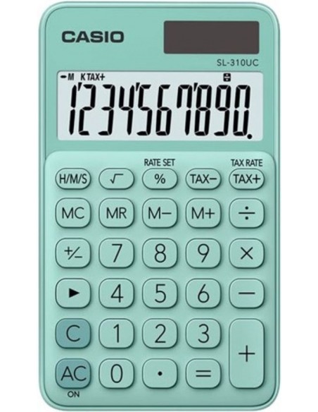 CALCULADORA BOLSILLO SL 310UC COLOR VERDE