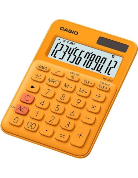 CALCULADORA SOBREMESA MS 20UC COLOR NARANJA