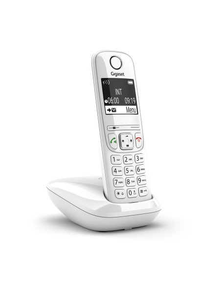 AS690 Teléfono DECT/analógico Identificador de llamadas Blanco