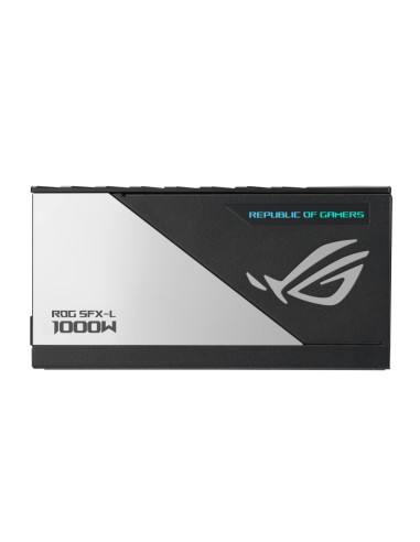 ROG Loki SFX-L 1000W Platinum unidad de fuente de alimentación 24-pin ATX Negro, Plata