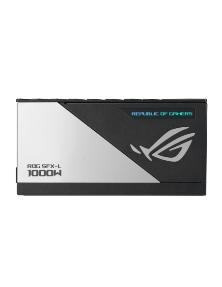 ROG Loki SFX-L 1000W Platinum unidad de fuente de alimentación 24-pin ATX Negro, Plata