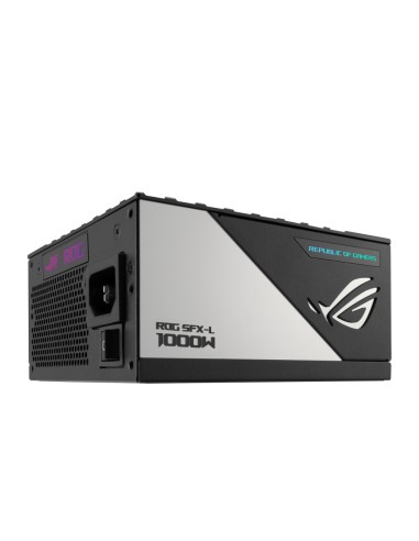 ROG Loki SFX-L 1000W Platinum unidad de fuente de alimentación 24-pin ATX Negro, Plata