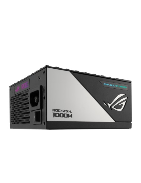 ROG Loki SFX-L 1000W Platinum unidad de fuente de alimentación 24-pin ATX Negro, Plata