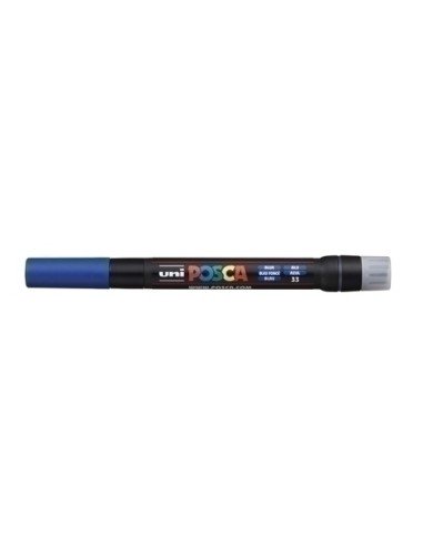 ROTUL.UNI-POSCA PCF-350 PINCEL  AZUL